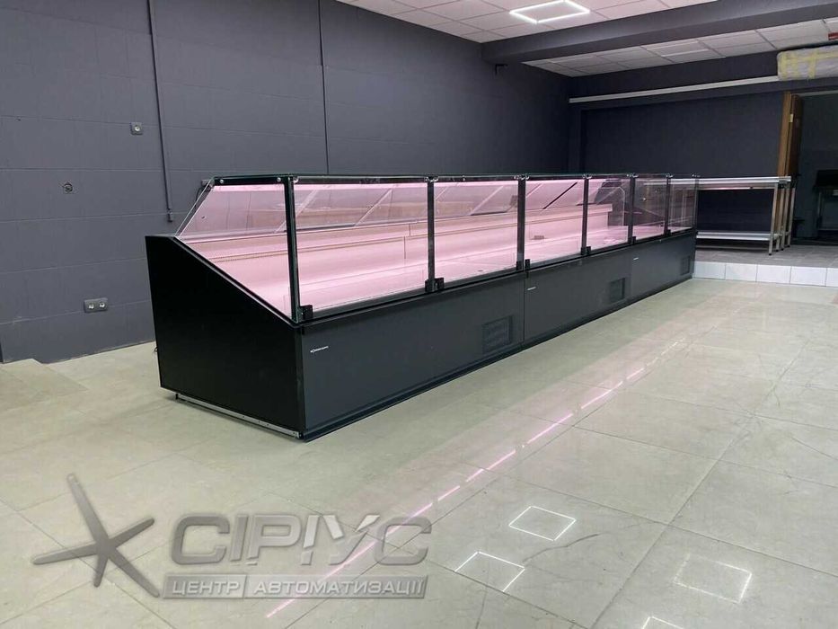 Vitrina orizontala asistata Quadros 258 cm / NOU - Profesional / STOC