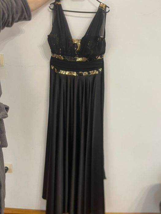 Rochie lungă neagră