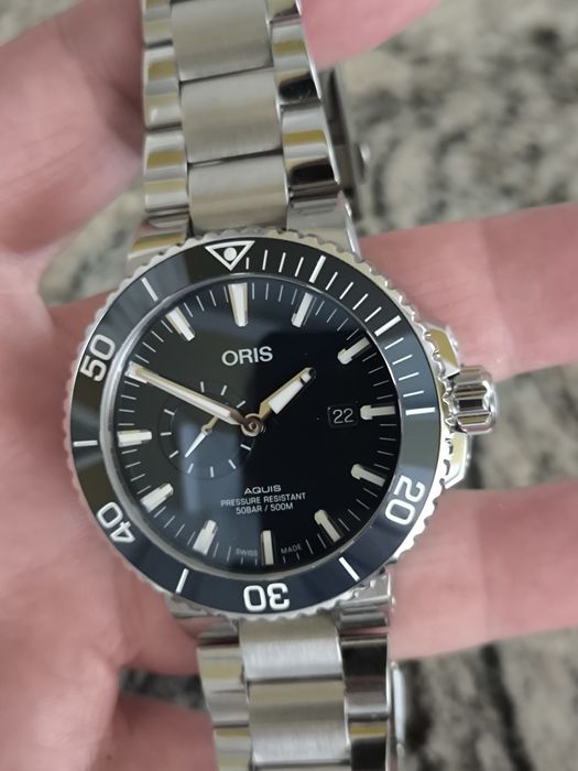 Oris aquis small second