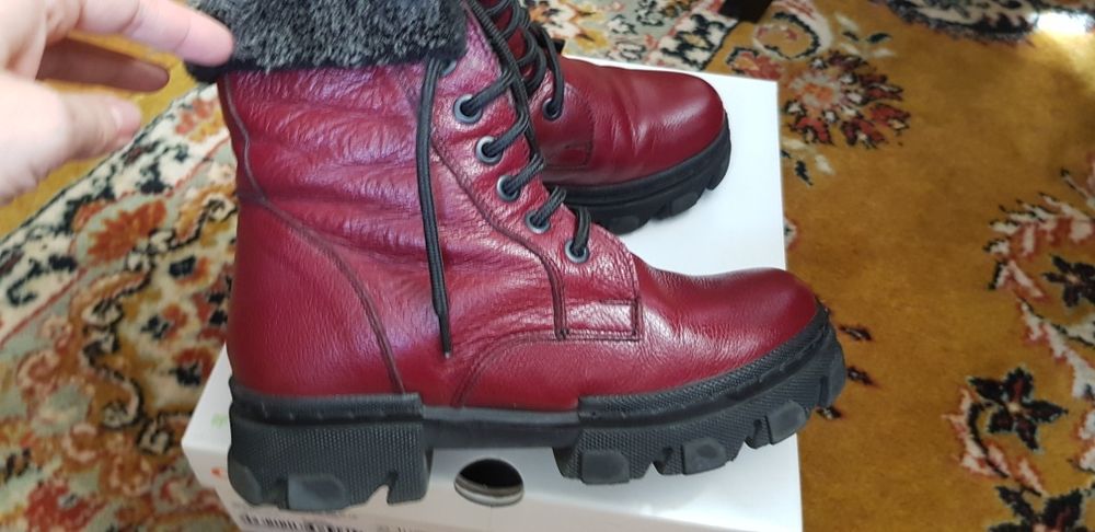 Bocanci imblaniti piele naturala, 34