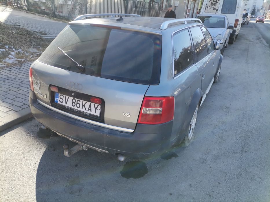 Audi A6 Allroad 2002 diesel 2,5 înmatriculat ro, stare perfectă de fun