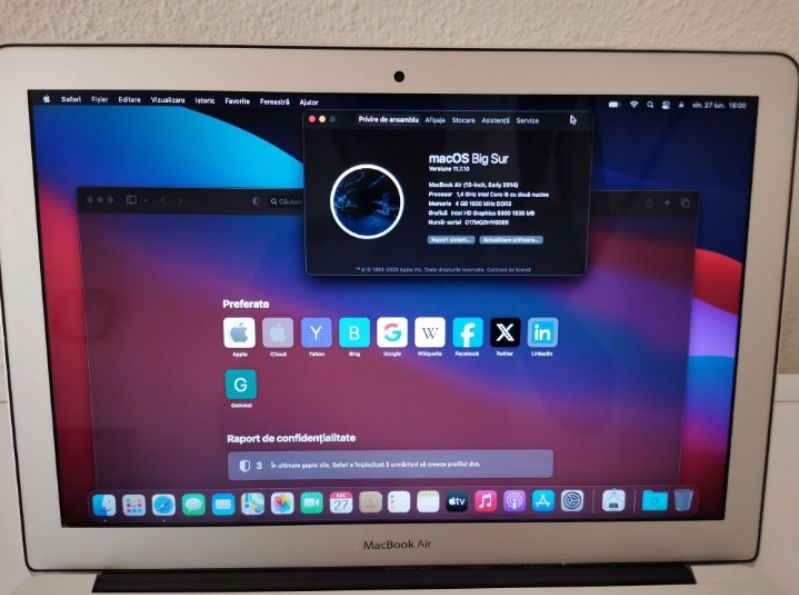 MacBook Air 13 inch.
