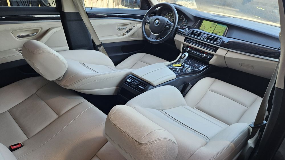 Bmw 520D 150 cp Euro 6 2015.05  Cutie Automata 8+1 Xenon+ Led Navi Mare -Piele-Jante R17-Clima