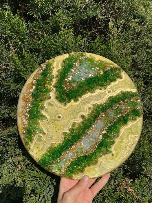 Декоративная картина смолы