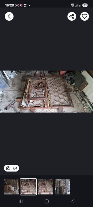 Решётка на окно недорого.