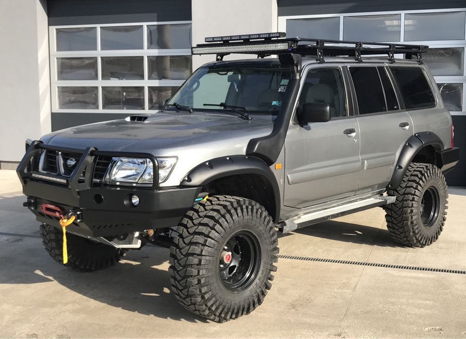 Overfendere Nissan Patrol Y61 lung