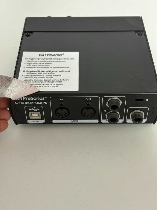 Хардуерен/Софтуерен комплект за запис PRESONUS AUDIOBOX 96 STUDIO ULTIMATE