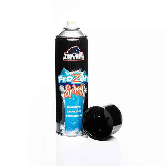 Спортивная заморозка от ушибов и растяжений «АМА»,«FroZen Spray»,335ml