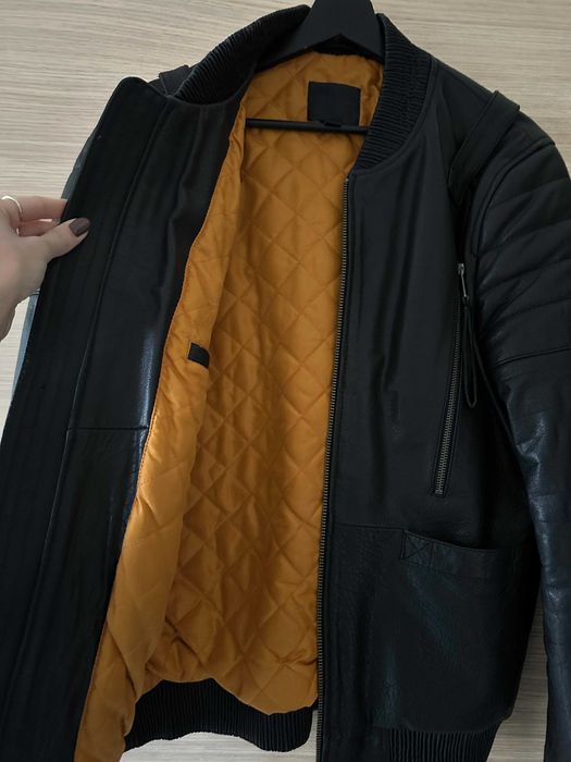 Geaca de piele naturala ASOS