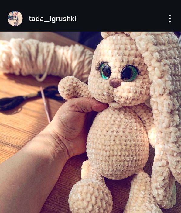 Вязаные игрушки ручной работы