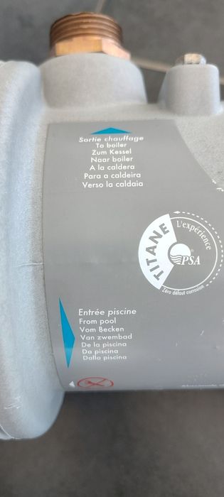 Schimbator de caldura ,boiler pentru incalzit piscina 40 kw