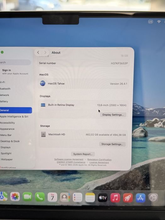 Apple Macbook Air M4 2025  512gb Ssd 16gb Ram — миниатюра 4
