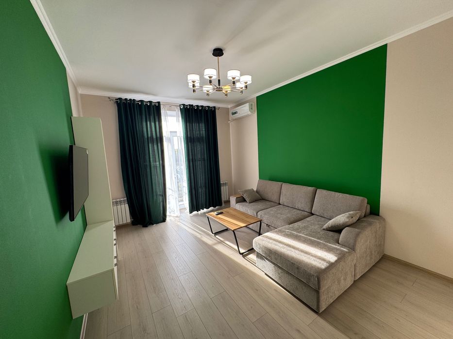 Сдается 3х комнатная квартира жк кушбеги бизнес!