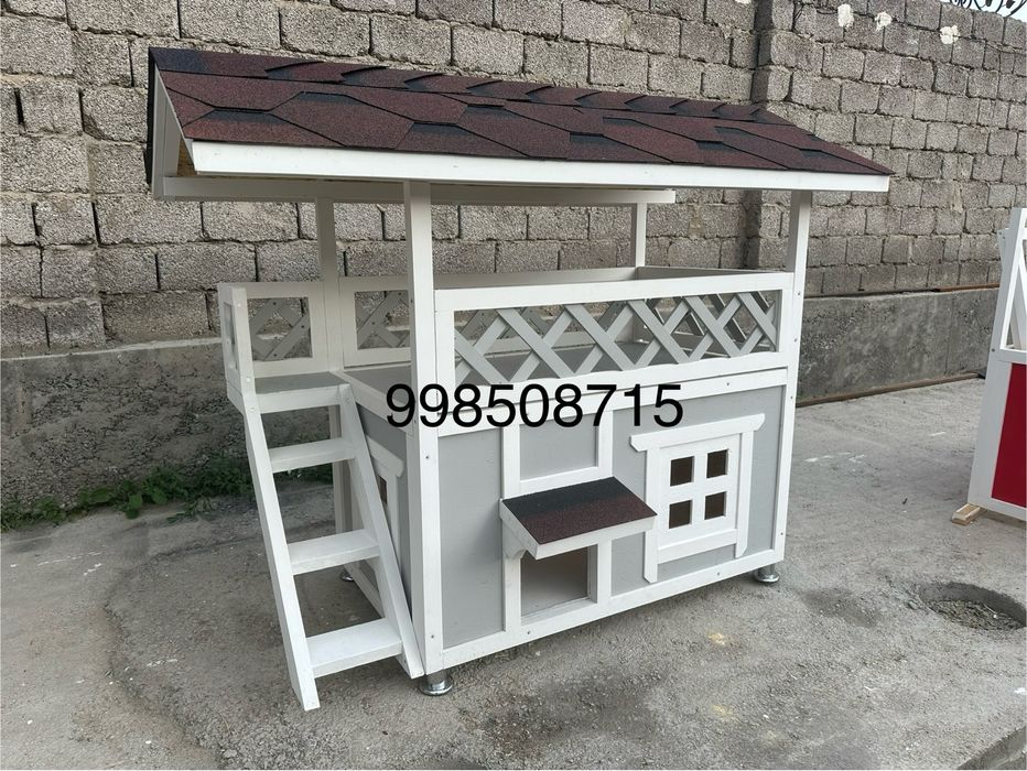 Люкс домик для кошек