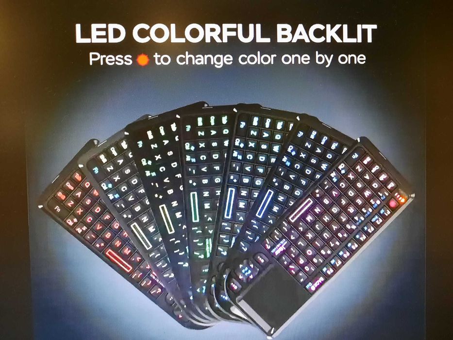 Безжични мини блутут клавиатури за смартфони и таблети + USB кабел