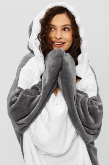 пижама/кигуруми акула для детей