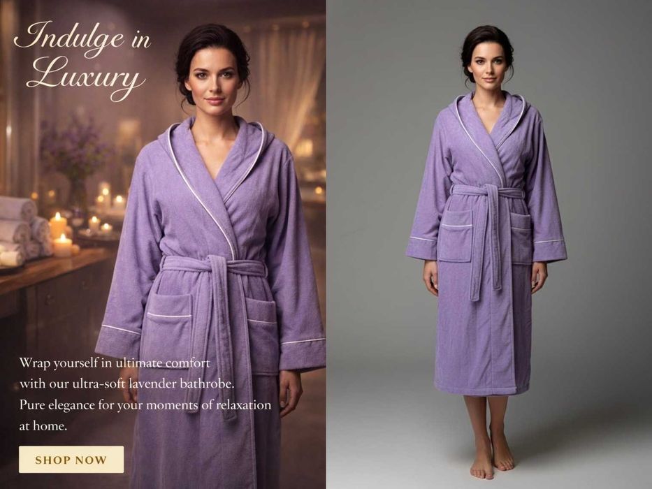 ТОП ХАЛАТИ – 100% памук - меки, красиви и на супер цена!