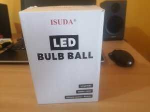 Isuda LED крушки с дистанционно 50 стъклени крушки 15м