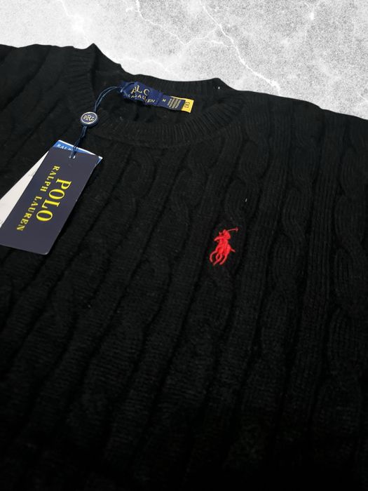 Pulover Polo Ralph Lauren – mărimea M – Negru – nou cu etichetă