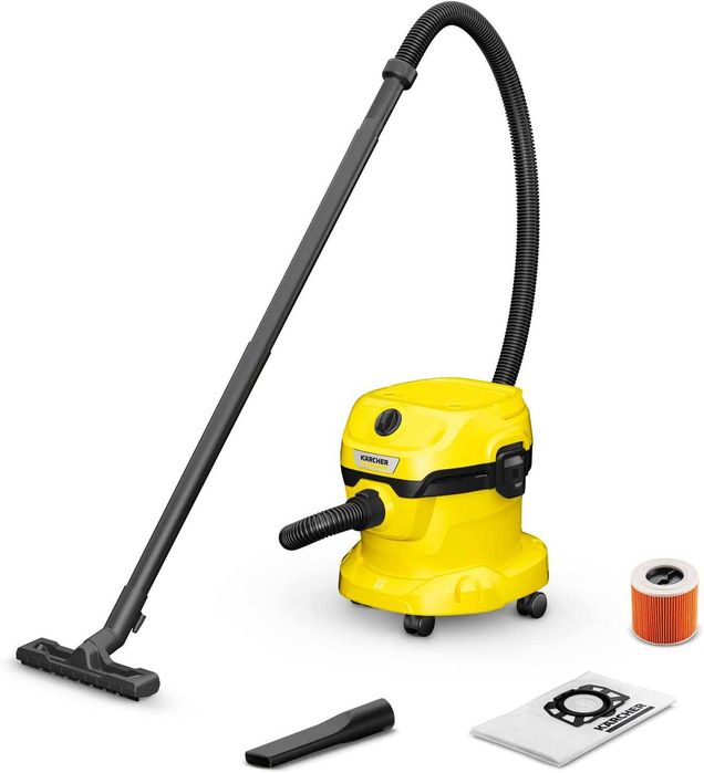 Aspirator Karcher WD 2 Plus – Umed/Uscat, 1000W, Compact