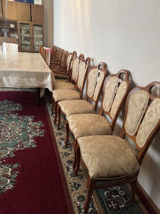 Стол стуллар комплект 12 талик