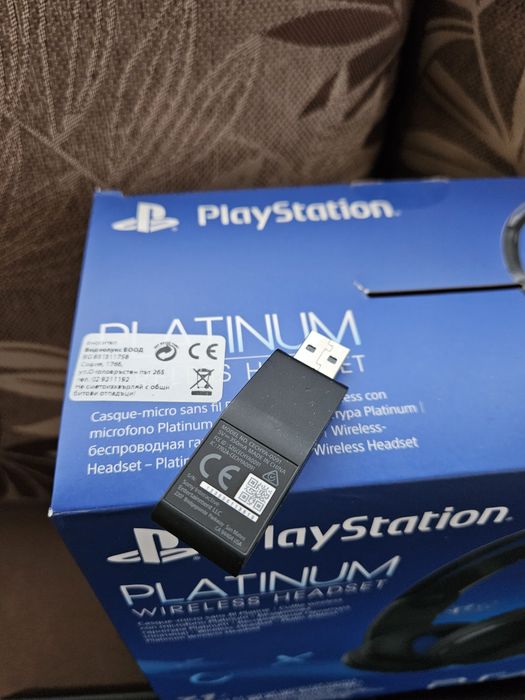 Playstation Platinum 3D Audio Wireless Headset Плейстейшън Слушалки