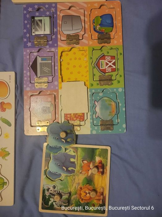 Vand 8 Puzzle uri lemn