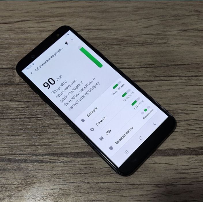 Samsung A 6 ikkita sim karta imeidan otgan