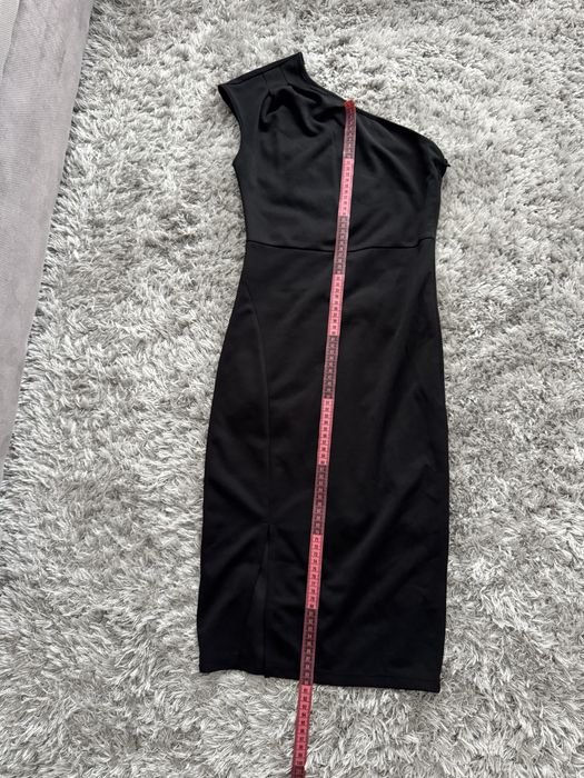 Дамска черна елегантна рокля