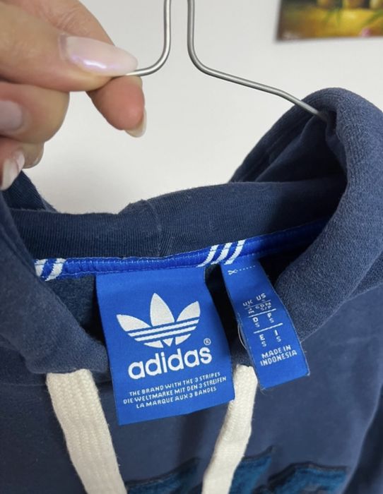 Hanorac albastru Adidas