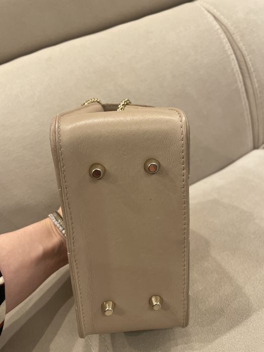 Geabta Furla Metropolis bej piele naturala