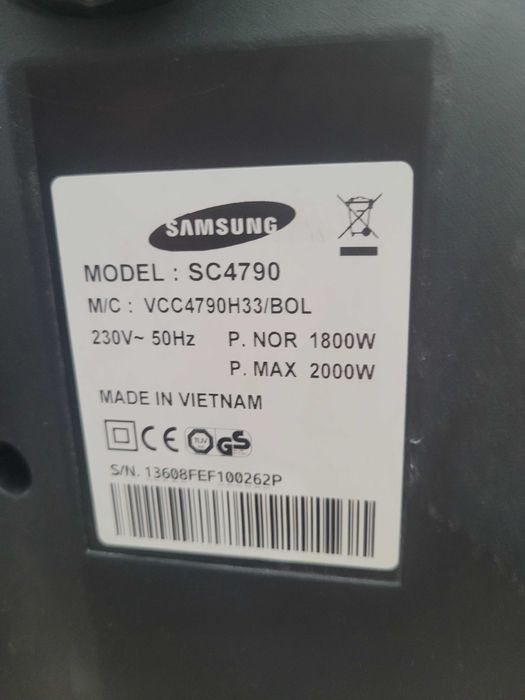 Aspirator Samsung fara sac 2000w