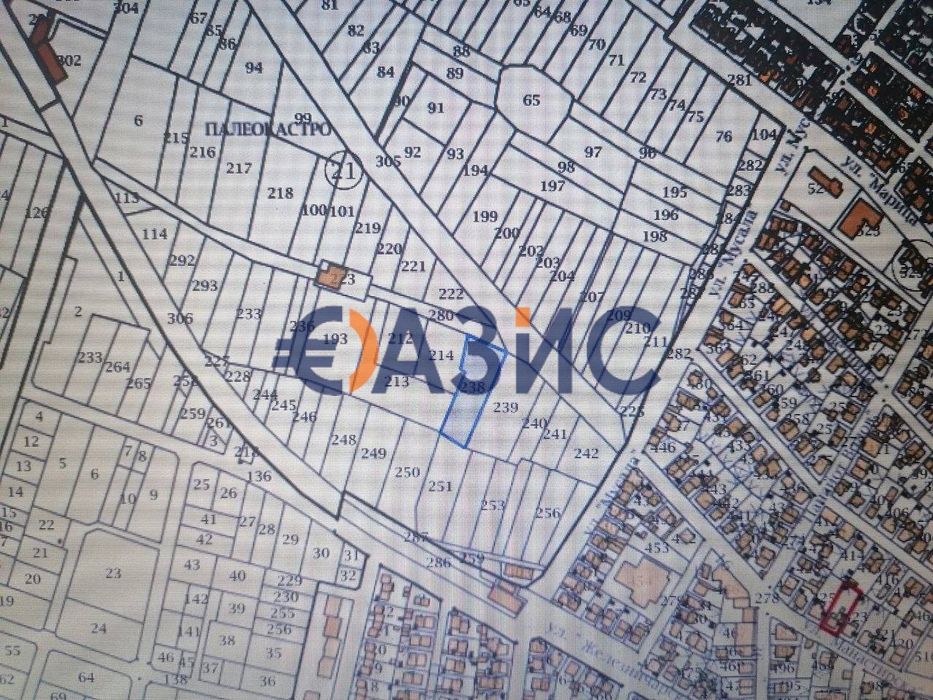 Продава се Парцел в Поморие - 2555 кв.м за 17 €/кв.м - Снимка #3