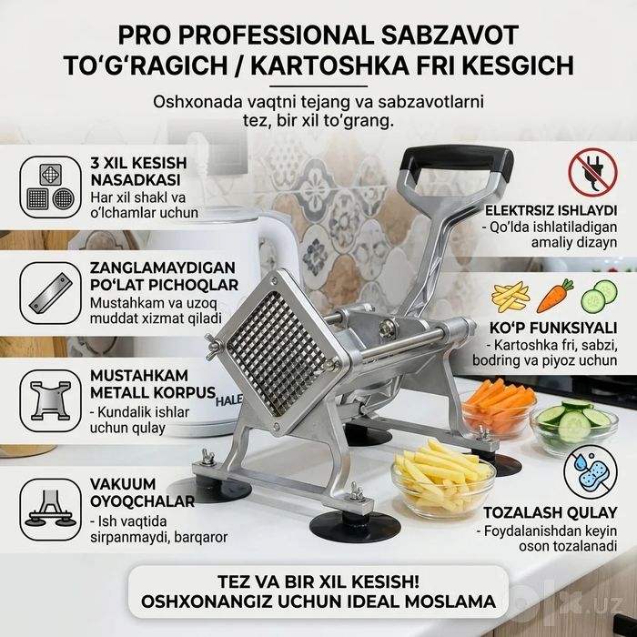 Sabzi to'g'ragich aparat