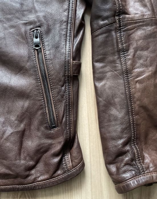 SaLsa Jeans / мъжко кожено(естествена) яке L