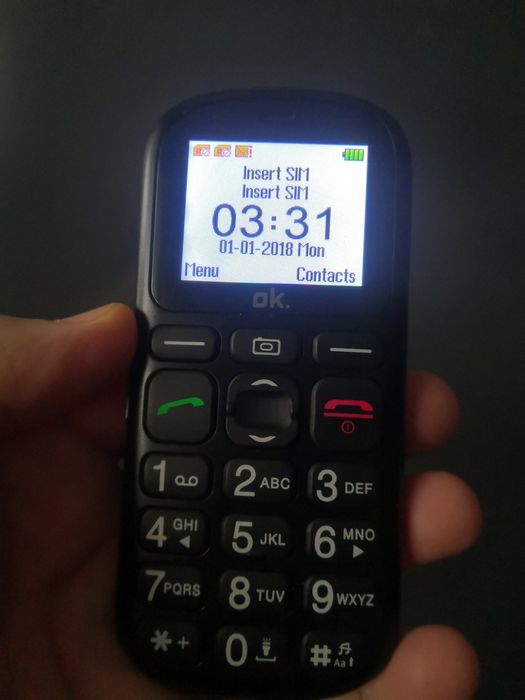 Телефон за възрастни, две сим карти