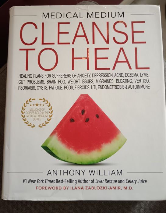 Книга Cleanse to heal- Anthony William