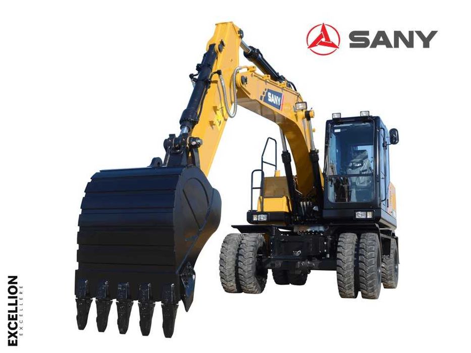 Экскаватор калесный SANY SY155W