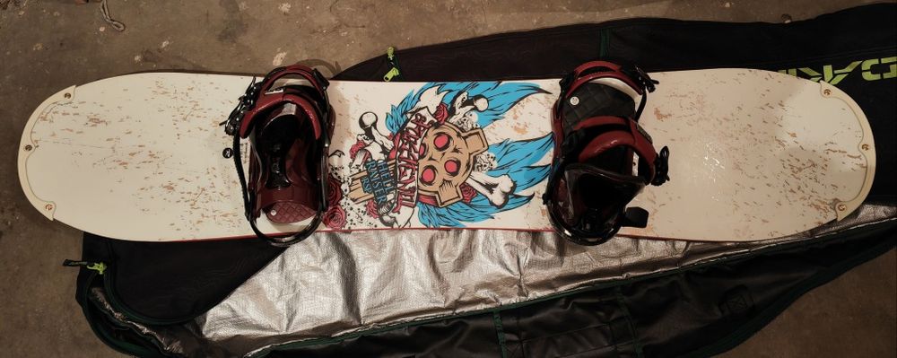 Сноуборд и автомати Росиньол