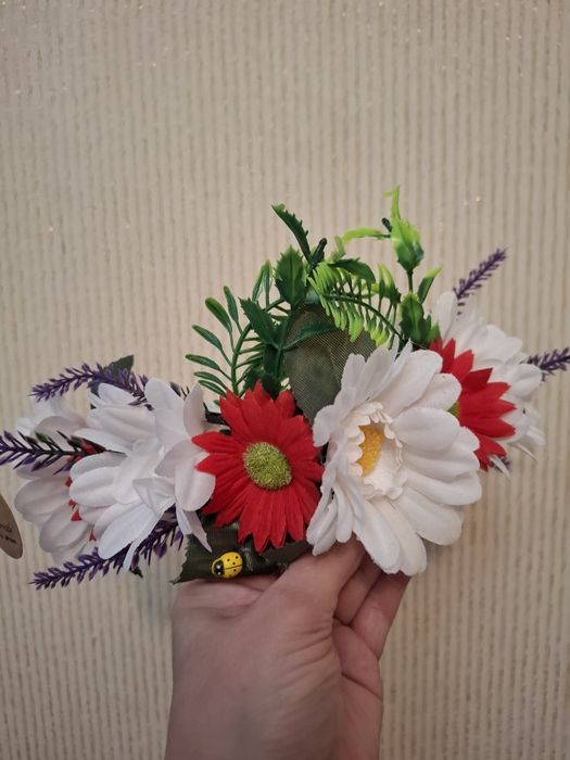 Венок повязка весенний