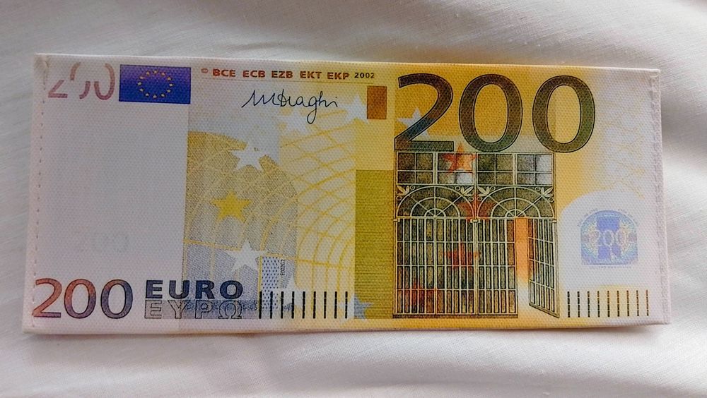 Портмоне 100 ,200,500 евро винил