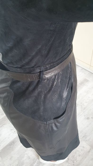 Пальто турецкое кожанное