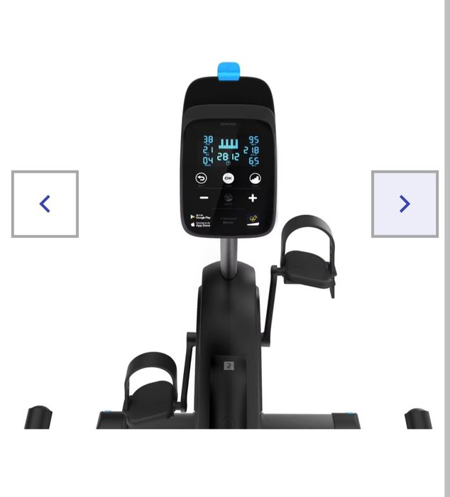 Bicicleta profesională electrică orizontală fitness - Transport inclus