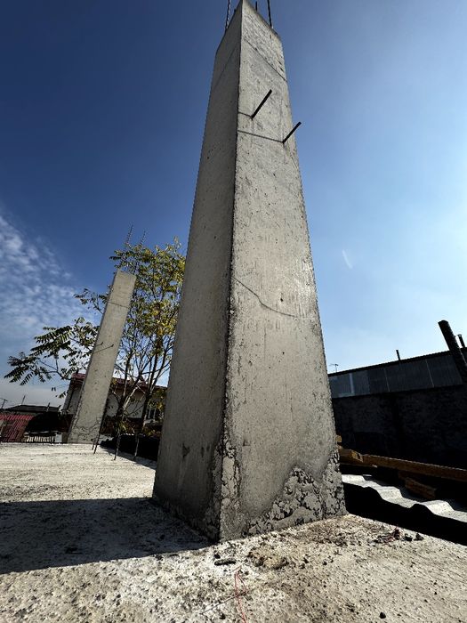 Бетон Монолит куямиз. Монолит учун, Опалубка ва стойка узимиздан.