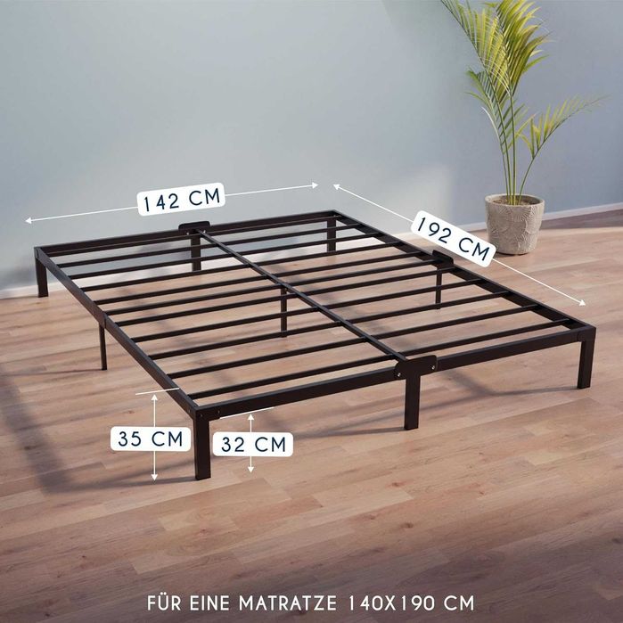 Paturi metalice negre, 3 modele,180x200, 160x200,140x200,120x200 cm