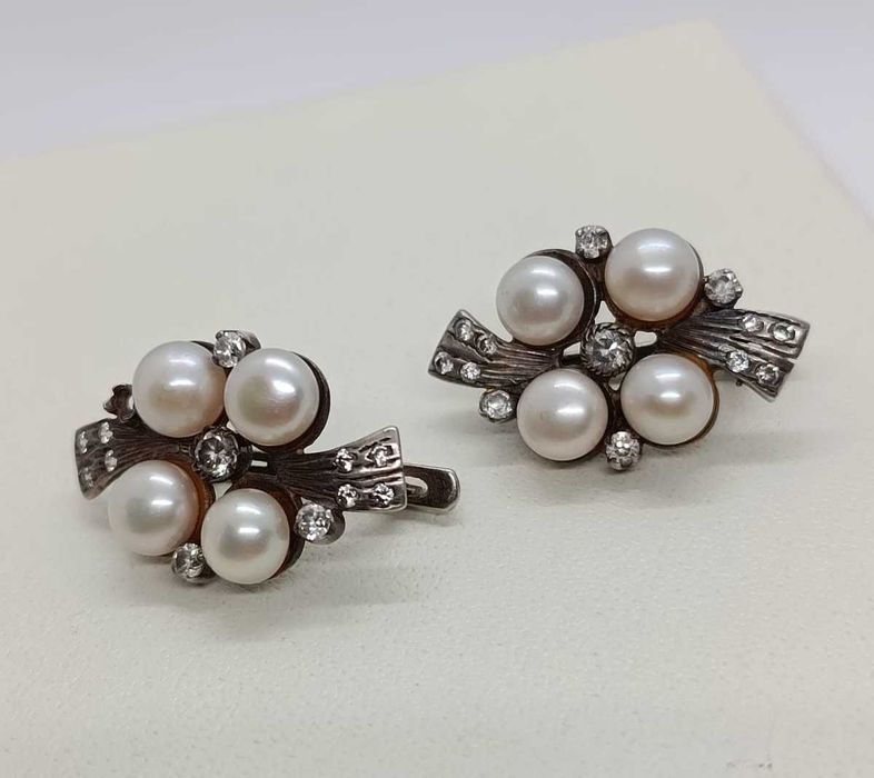 Серьги серебро 925 пробы