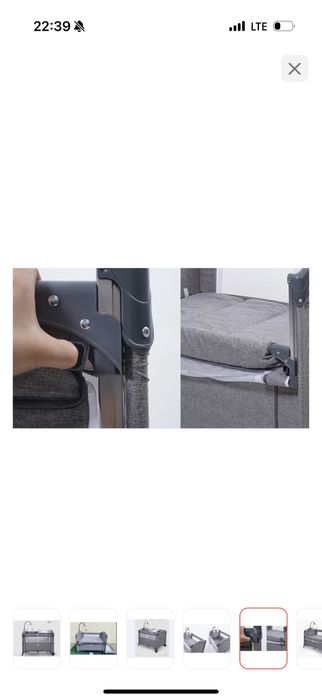 Продам манеж кровать в отличном состояний