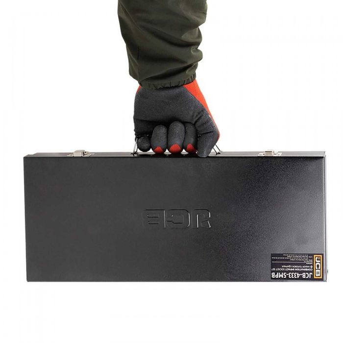 НЕМСКИ Комплект Ударни Вложки 33 Части 1/2″ JCB + ЛЕД ФЕНЕР