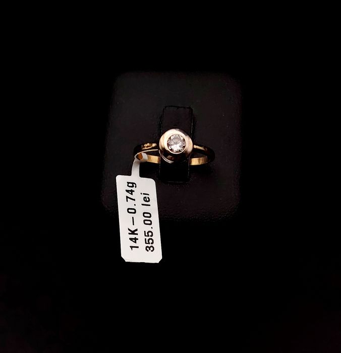 Bijuteria ROYAL inel din aur 14k 0.74 gr