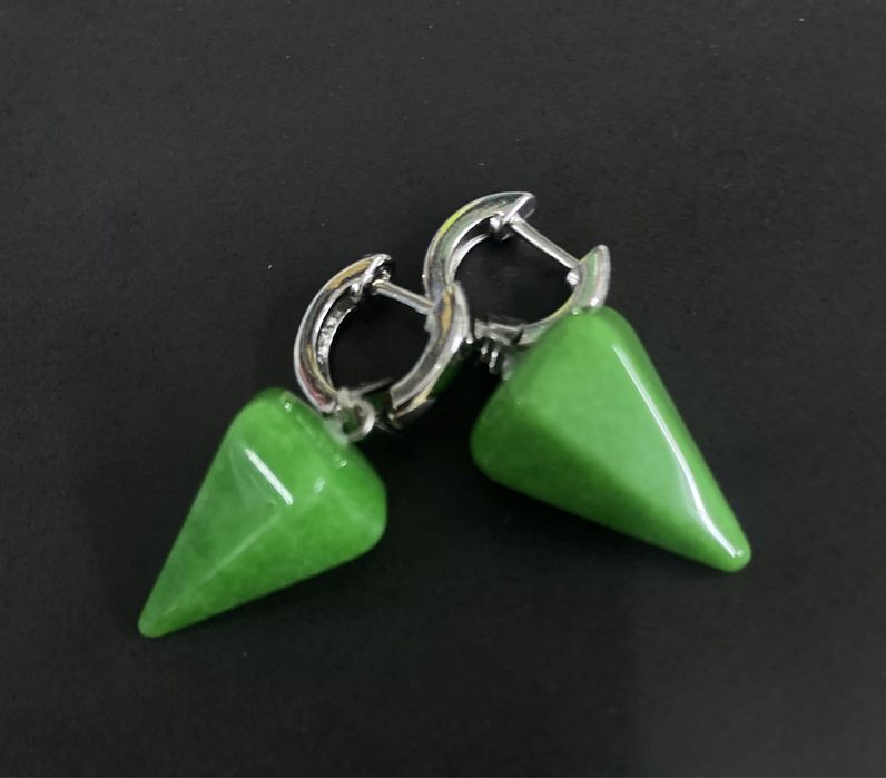 СЕРЬГИ с натуральными камнями